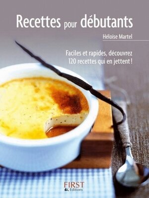 cover image of Recettes pour débutants